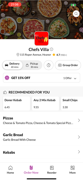 Chefs Villa. Screenshot 2 of 4