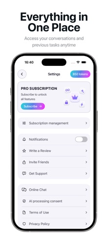 Metor AI: AI Assistent Screenshot 4 of 5