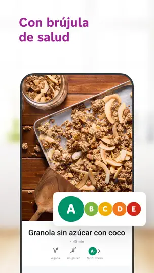 Captura de pantalla de Bosch BetterFood en iPhone 4