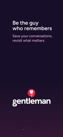 Gentleman – Date Journal Screenshot 1 of 9