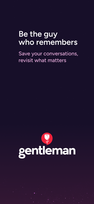 Gentleman – Date Journal Screenshot 1 of 9