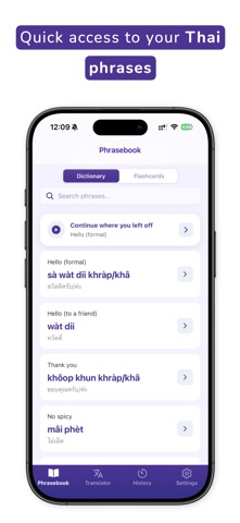 Learn Thai Phrases: ThaiMate screenshot