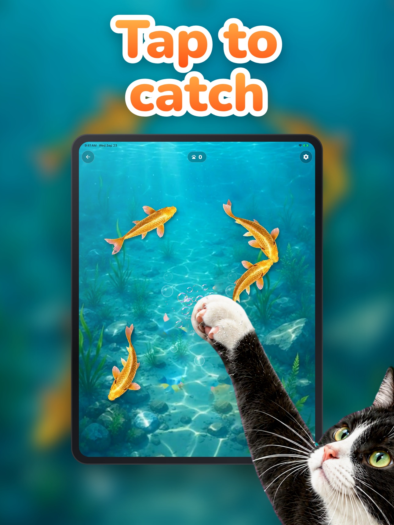 Screenshot 7 of Cat Game for Cats: Fish, Mouse
