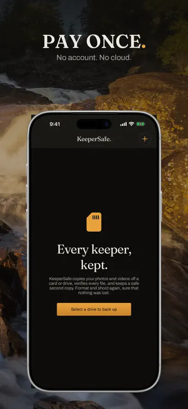 KeeperSafe: SD Card Backup screenshot 4 of 4