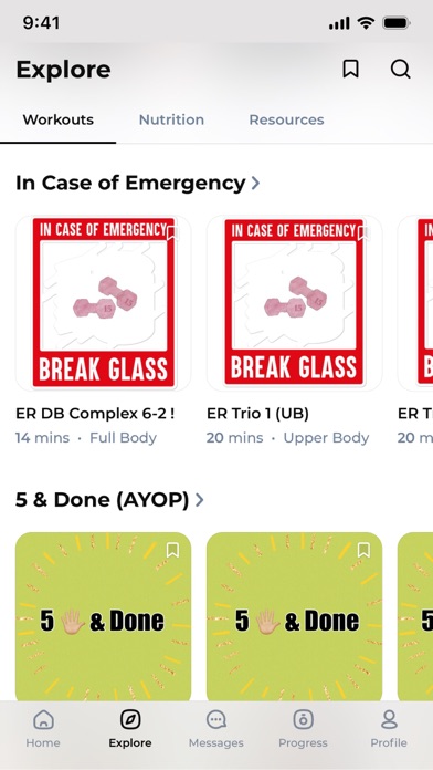Gooder Fitness Screenshot