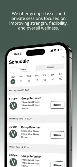 Village West Pilates screenshot 4