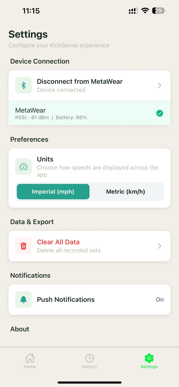 iPhone screenshot