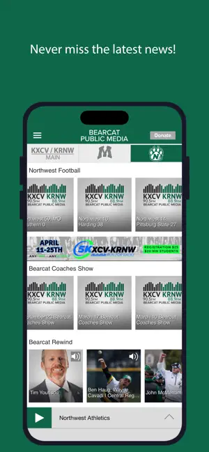 Bearcat Public Media App screenshot 3