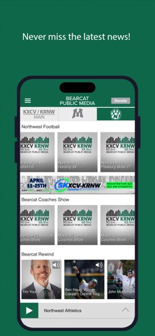 Bearcat Public Media App Screenshot 3 of 5