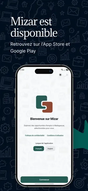 Mizar — Swiper · Postuler screenshot 1