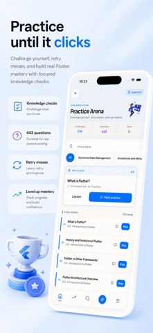 Learn Flutter & Dart Offline Screenshot 3 of 10