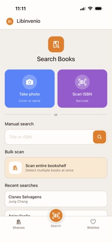 Libinvenio iPhone screenshot
