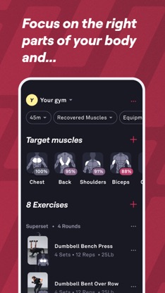 Fitbod: Gym & Fitness Planner screenshot 5