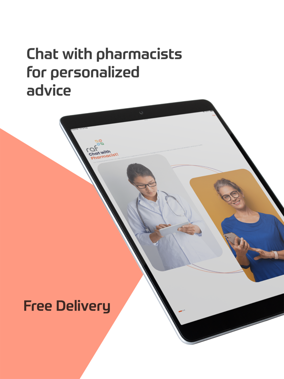 Raf Pharmacy iPad screenshot 2 - Medical app