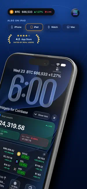 Tracking for Coinbase screenshot 2