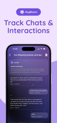 SkyBloom for Parents screenshot