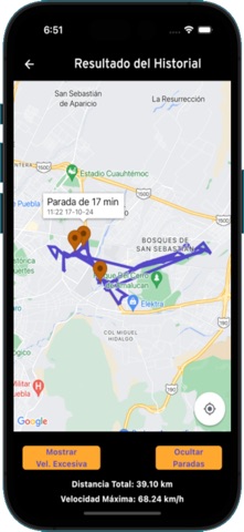 GPS Gechdell screenshot