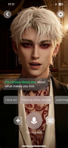 Iris.me Personal AI Companions screenshot