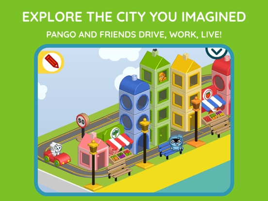 Pango Build & Explore City iPad screenshot