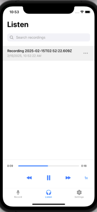 Voice Recorder: Notes & Audio Screenshot 3 of 6