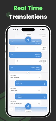 Real Time Translator -RTT Live iPhone screenshot