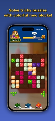 Candy Blast: Pop Puzzle Screenshot 1 of 8
