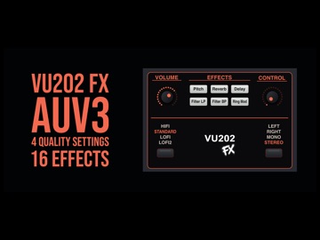 VU202 FX iPad screenshot