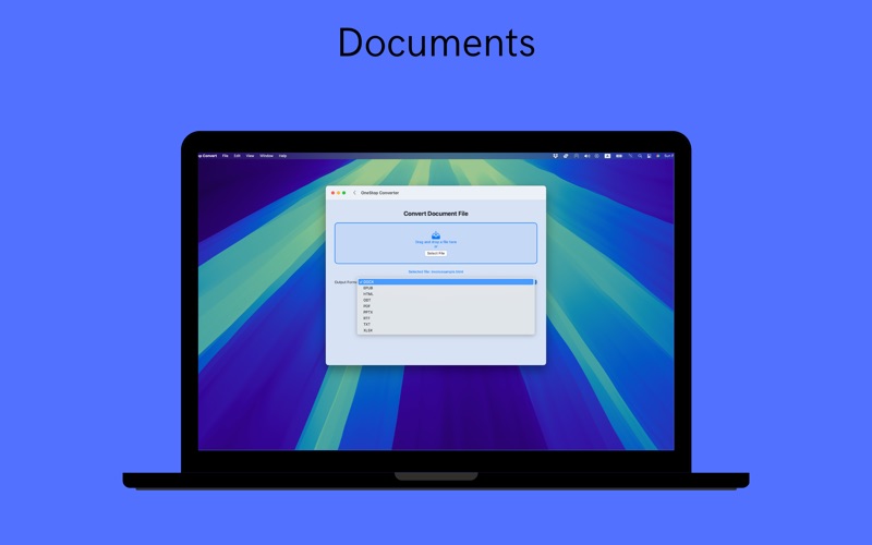 App screenshot