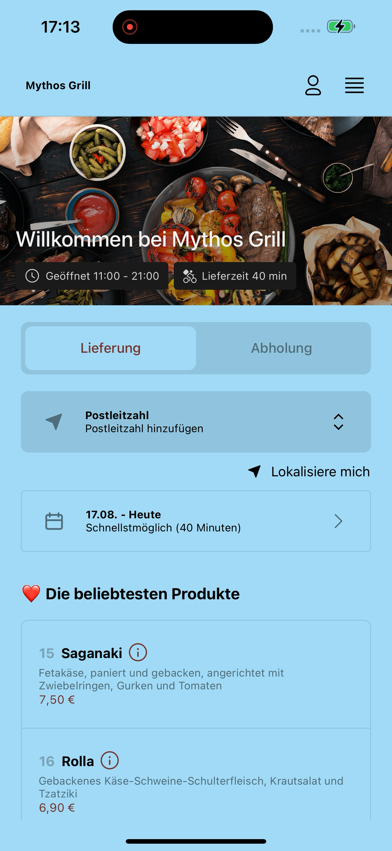 Mythos Grill DE screenshot 5