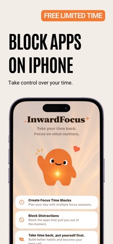 InwardFocus: App Blocker Screenshot 1 of 6