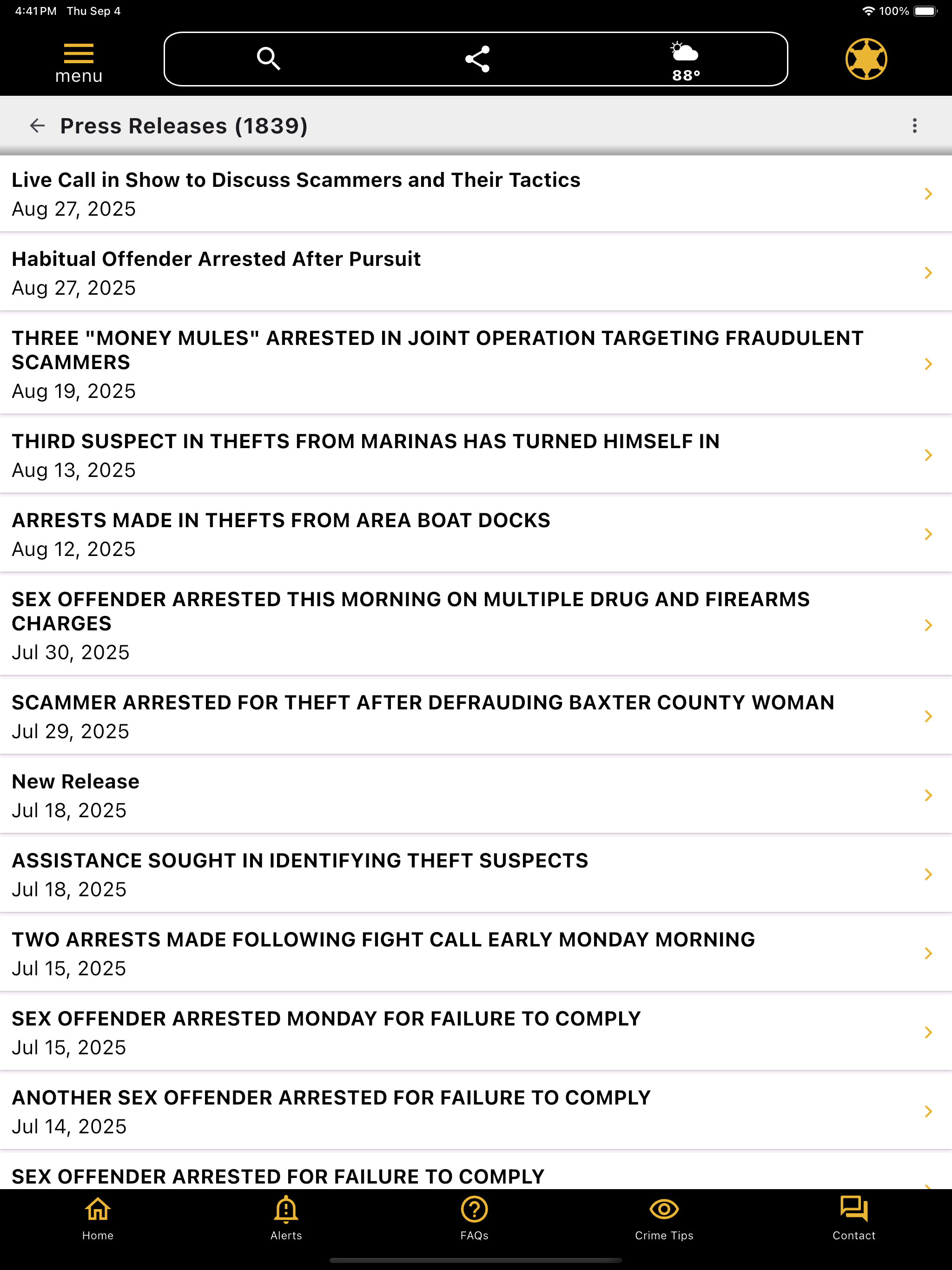 Baxter County Sheriff Arkansas