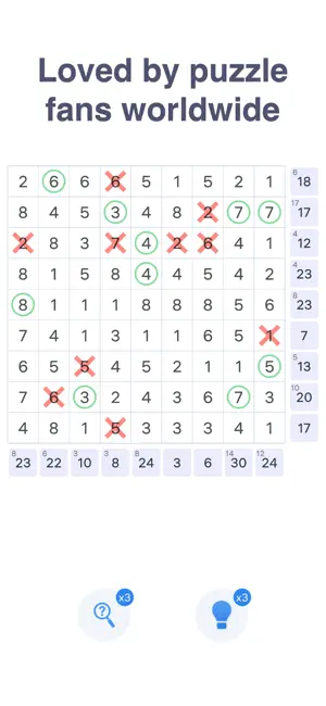 Sumplete: Number Logic Puzzle screenshot 3