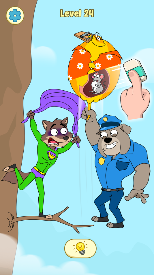 #7. DOP Police: Erase Game (iOS) 由: IBEAN COMPANY LIMITED