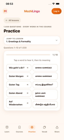 MozhiLingo Screenshot 4 of 6