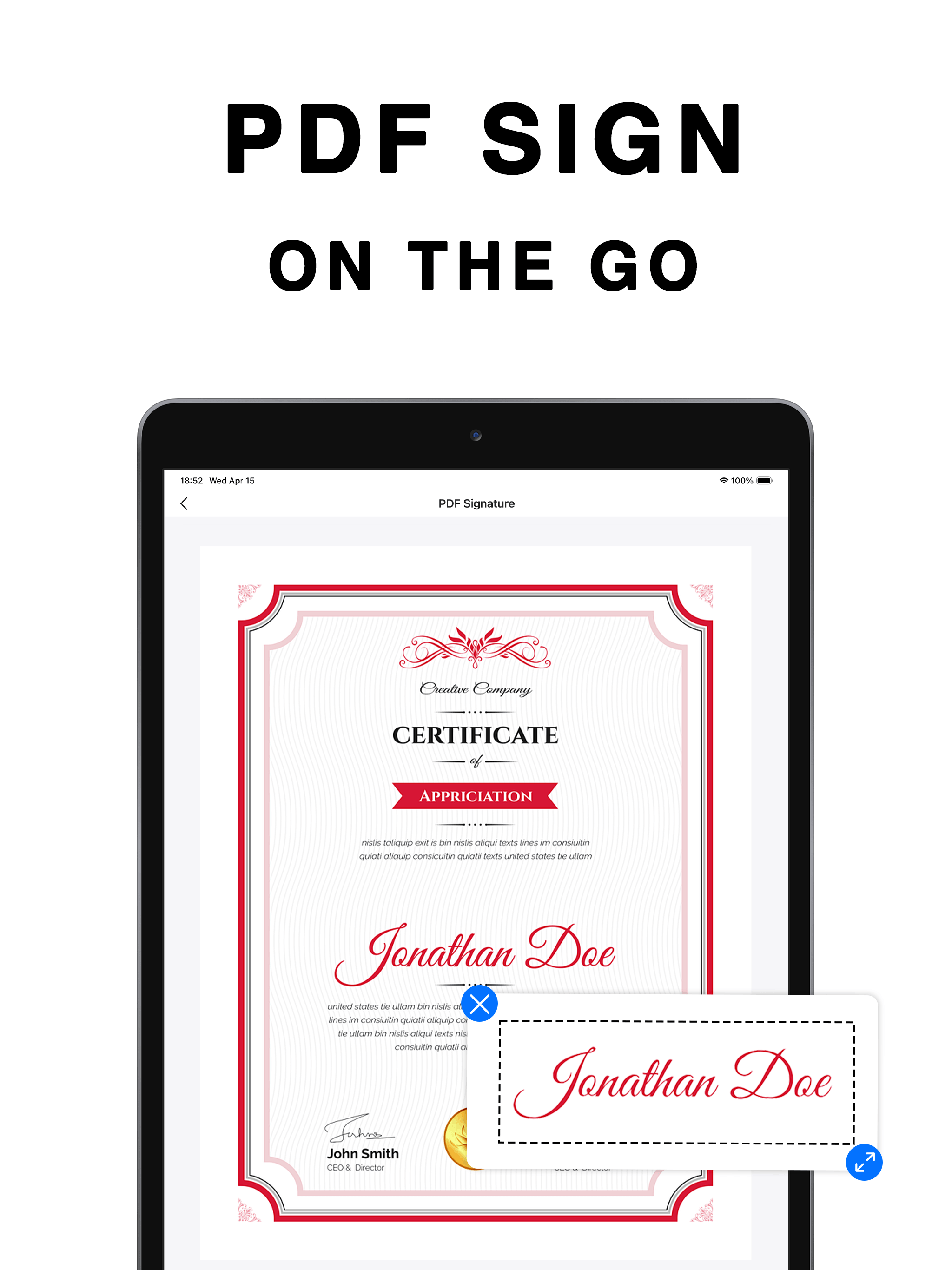 String PDF - Editor & Scan