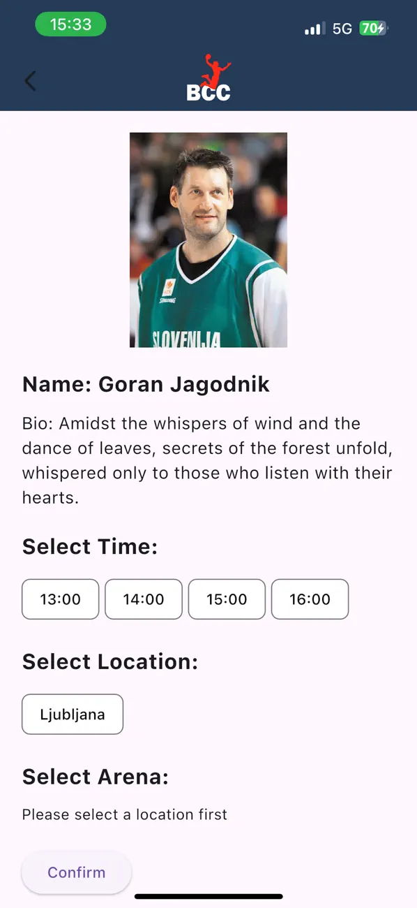 Screenshot #1 pour Basketball Coach Connect