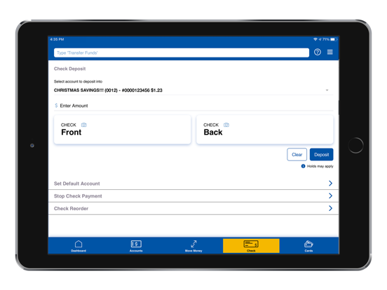 myPioneer Mobile iPad screenshot 4 - Finance app