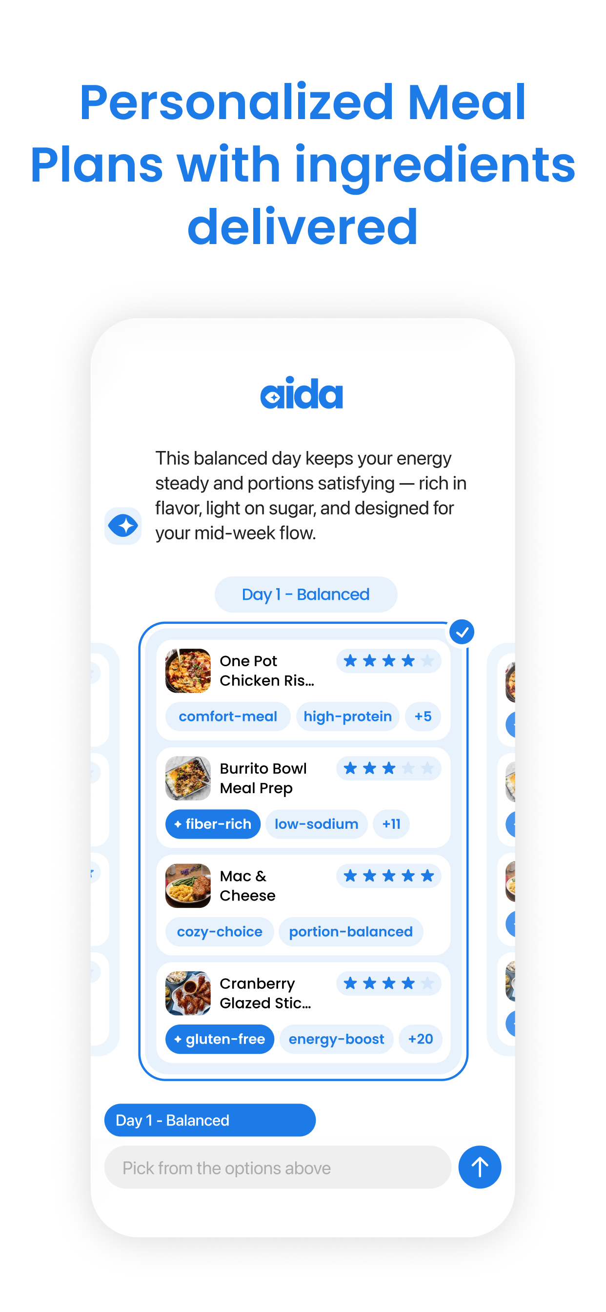 Aida: AI Dietitian + Groceries screenshot 3
