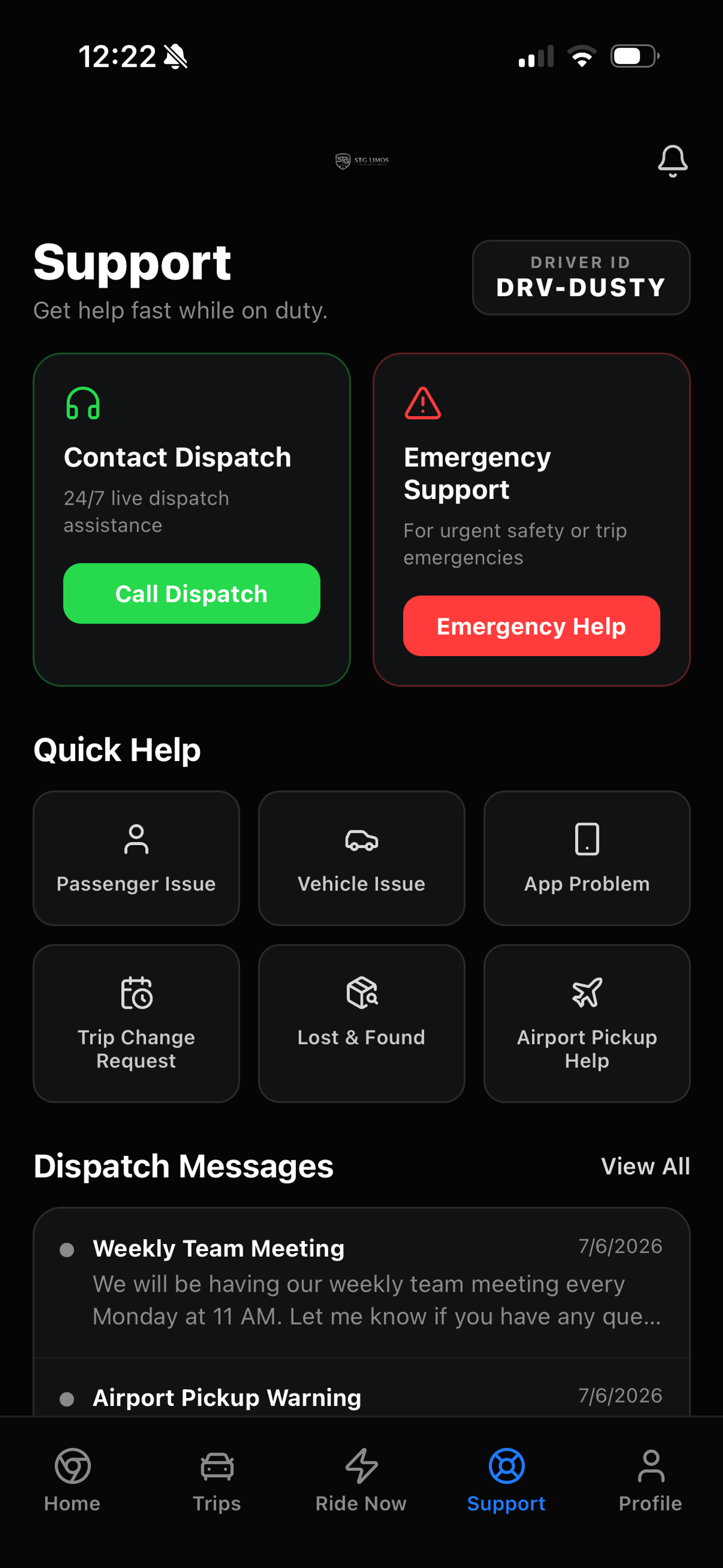 STG Limos Driver screenshot 4