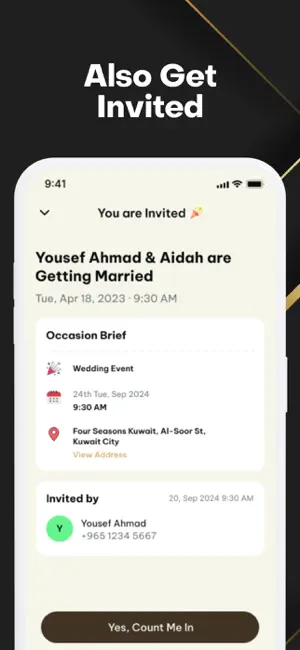 Occasion Events screenshot 3
