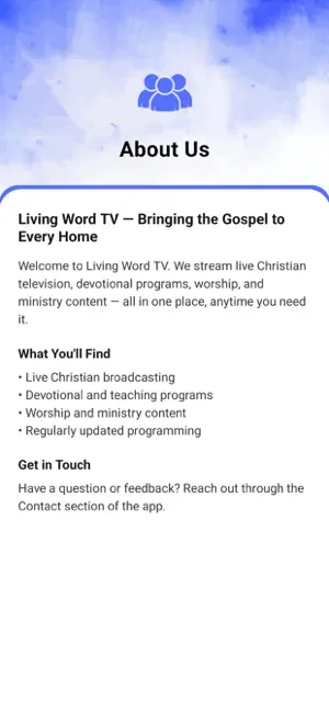 Living Word TV screenshot 3