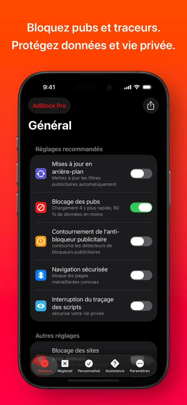 Screenshot #2 pour AdBlock Pro pour Safari