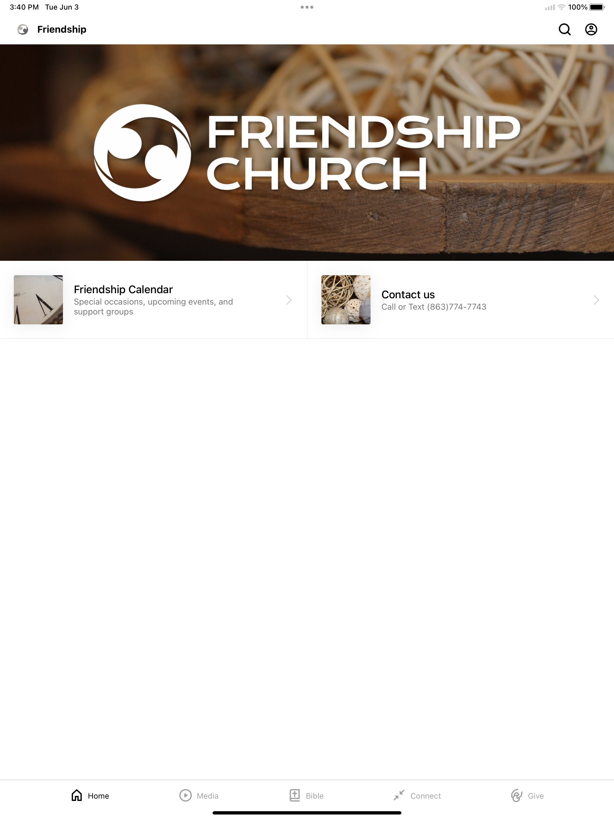 Friendship Church App screenshot 4