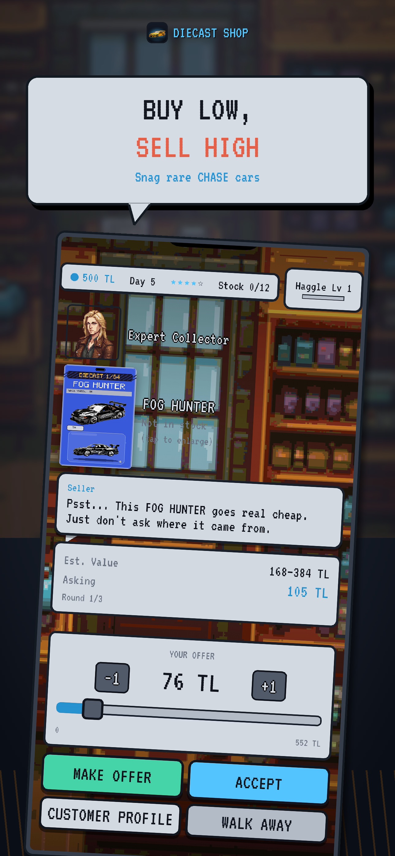Screenshot 4 of Diecast Shop Tycoon: Car Flip