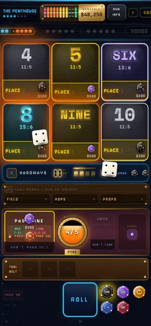 Aleator: Craps Roguelite screenshot 4
