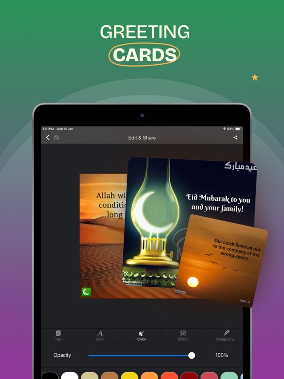 Islamic Calendar & Prayer Apps iPad screenshot 7