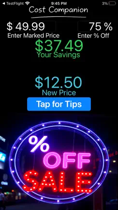 Cost Companion iPhone image 2