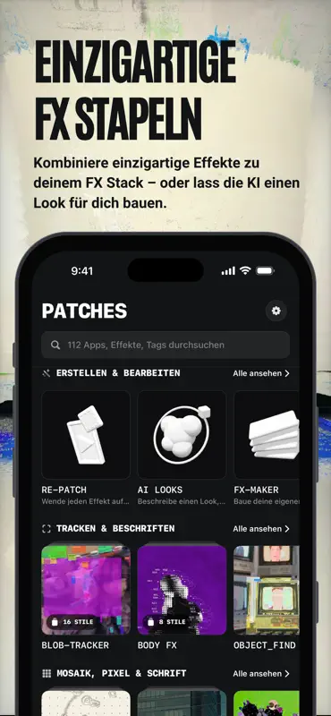 Patchd: Video-FX-Spielwiese screenshot 2 of 10