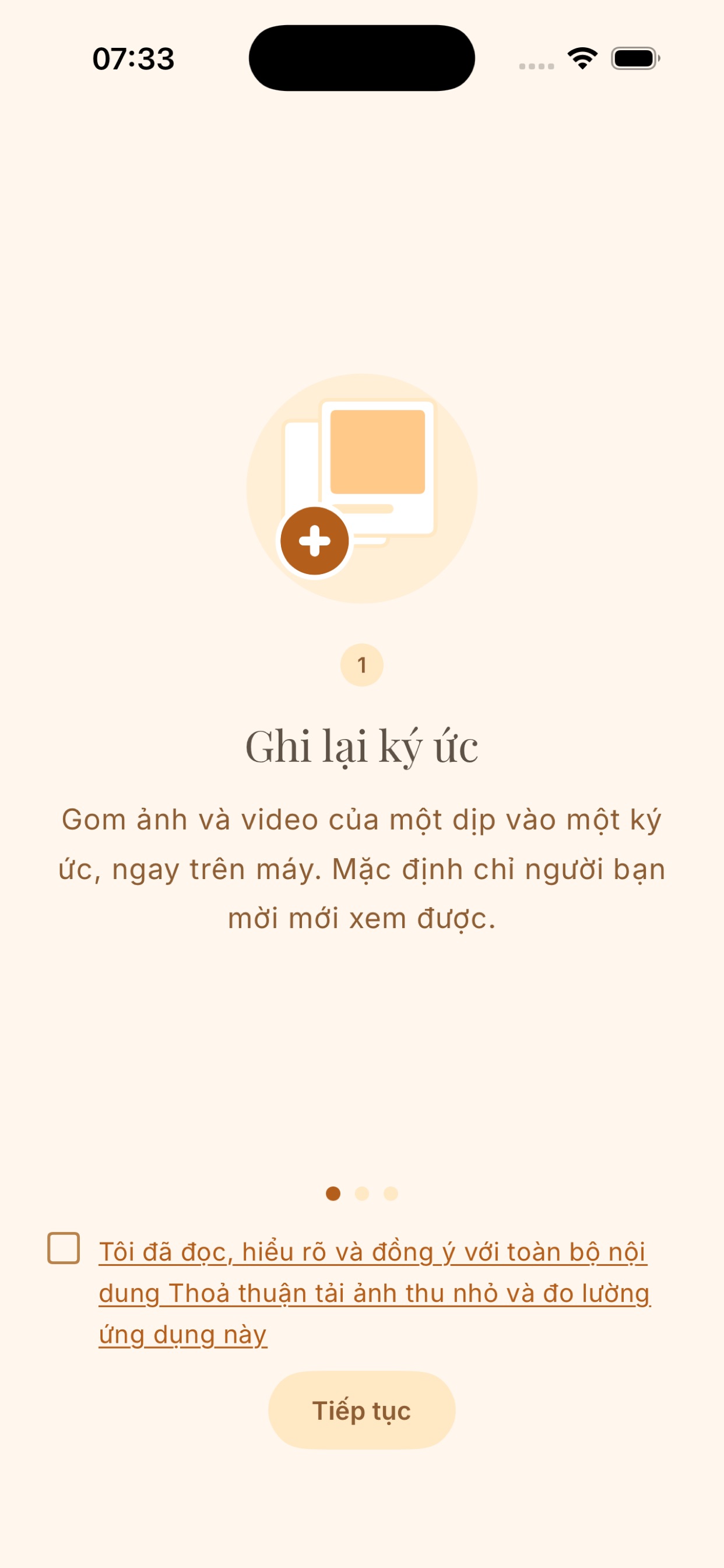 Screenshot 1 of Thiệp Ký Ức