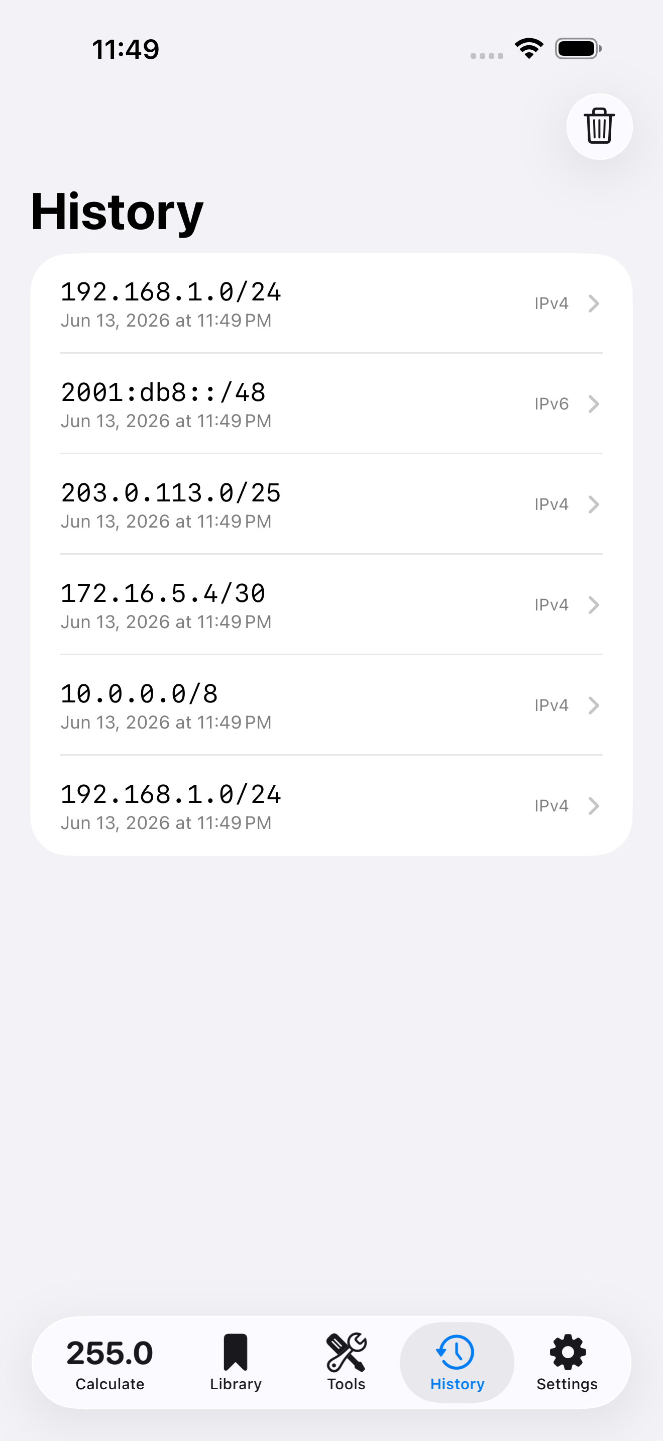 Subnet Plus: Subnet Calculator screenshot 6